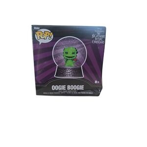 Tim Burtons The Nightmare Before Christmas Funko Oogie Boogie Vinyl Snow Globe